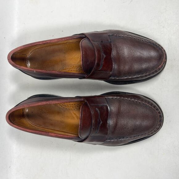 ALDEN 8EEE Wide Penny Mocc Loafer Full Strap Cape Cod Collection Burgundy H493 main image 7